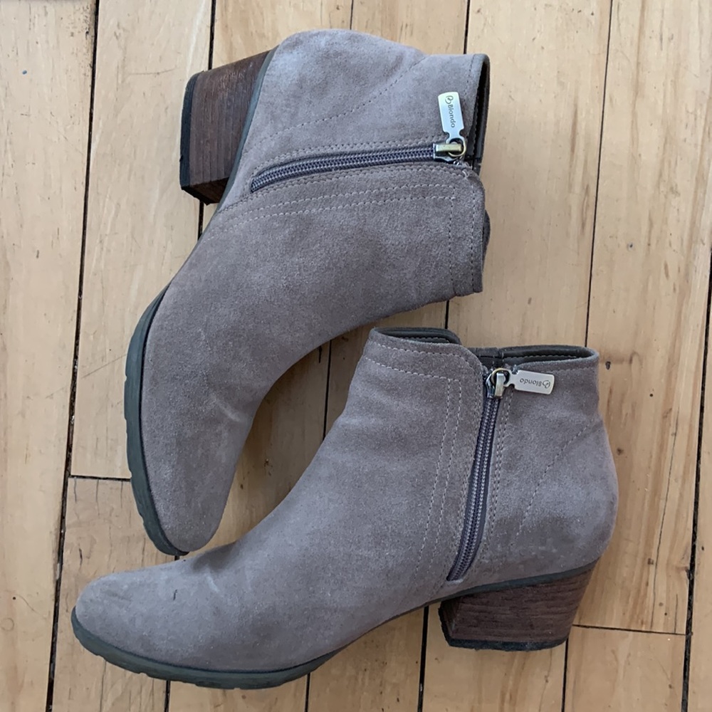 Blondo Suede Ankle Boots
